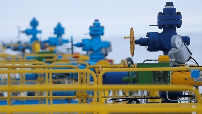 Toàn cảnh giếng khí đốt Bovanenkovo thuộc sở hữu của Tập đoàn Gazprom (Nga) ở bán đảo Yamal. Ảnh: Reuters/TTXVN
