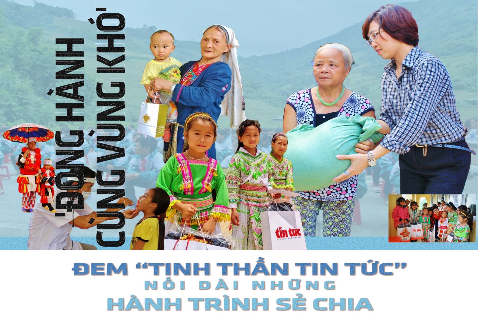 'Đồng hành cùng vùng khó' - Đem ‘tinh thần Tin tức’ nối dài những hành trình sẻ chia