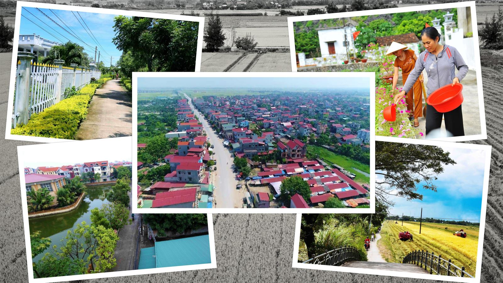 Bộ mặt nông thôn thay đổi rõ rệt, tất cả đều nhờ người dân đồng lòng.