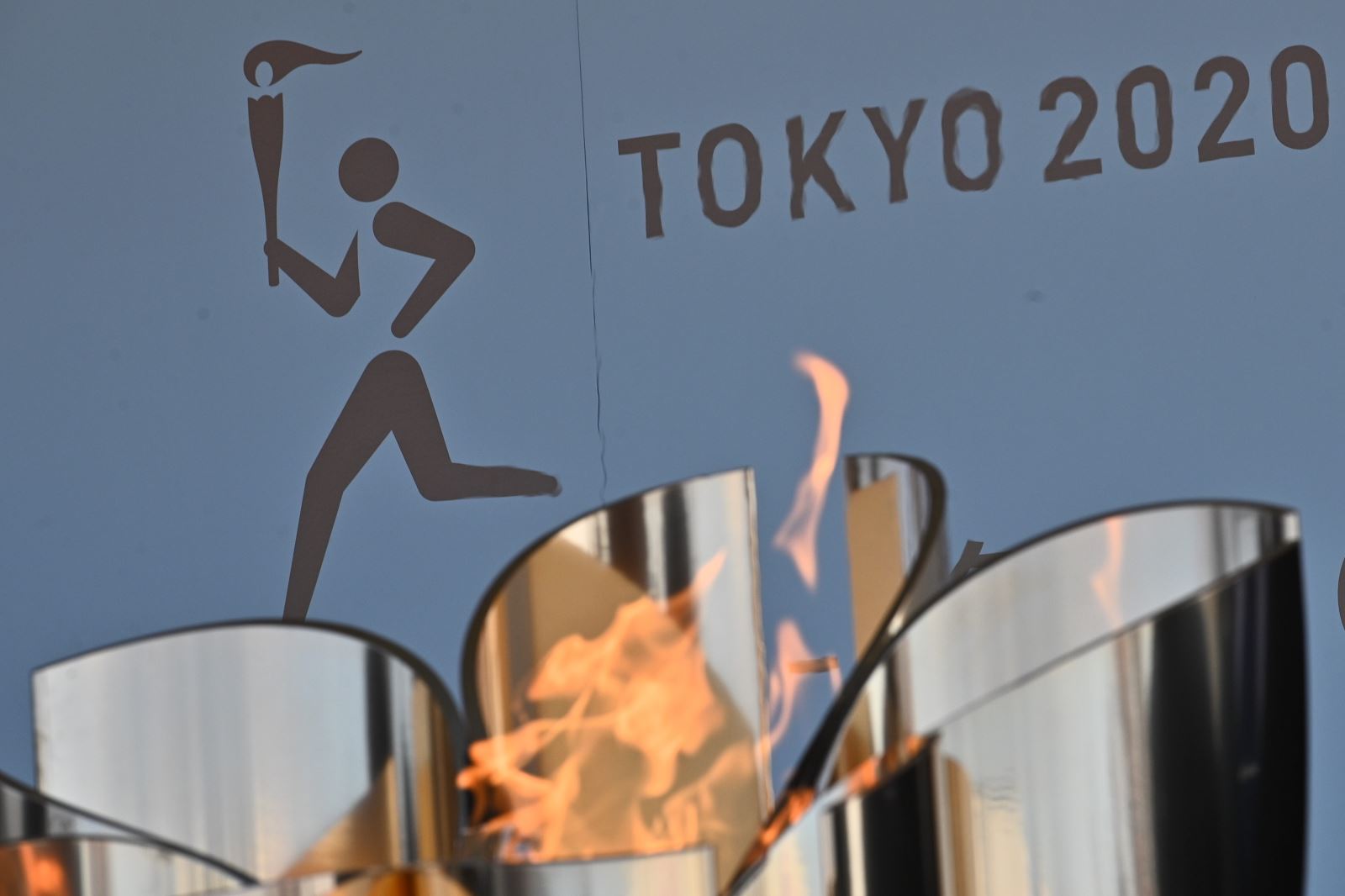 Hình ảnh biểu tượng Olympic Tokyo 2020.