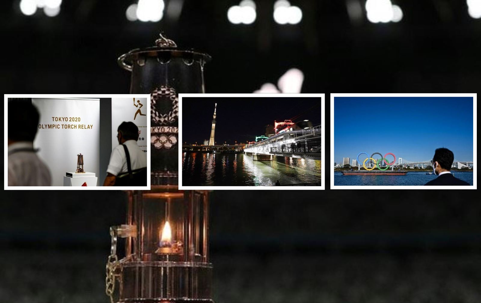 Ngọn lửa tinh thần Olympic vẫn được thắp sáng ở Tokyo, chờ ngày tỏa sáng.
