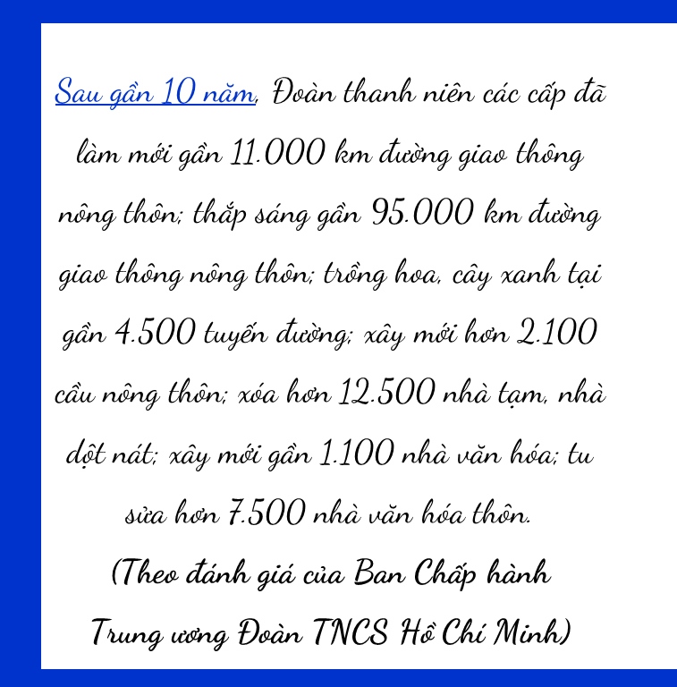 Thanh niên xung kích trên 'mặt trận' nông thôn mới ảnh 10