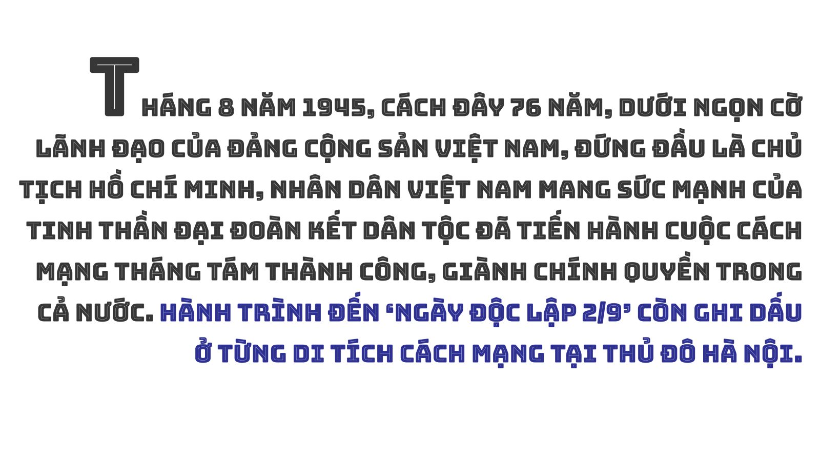 Những địa danh ghi dấu ‘hành trình trước Ngày Độc lập 2/9’ ảnh 1