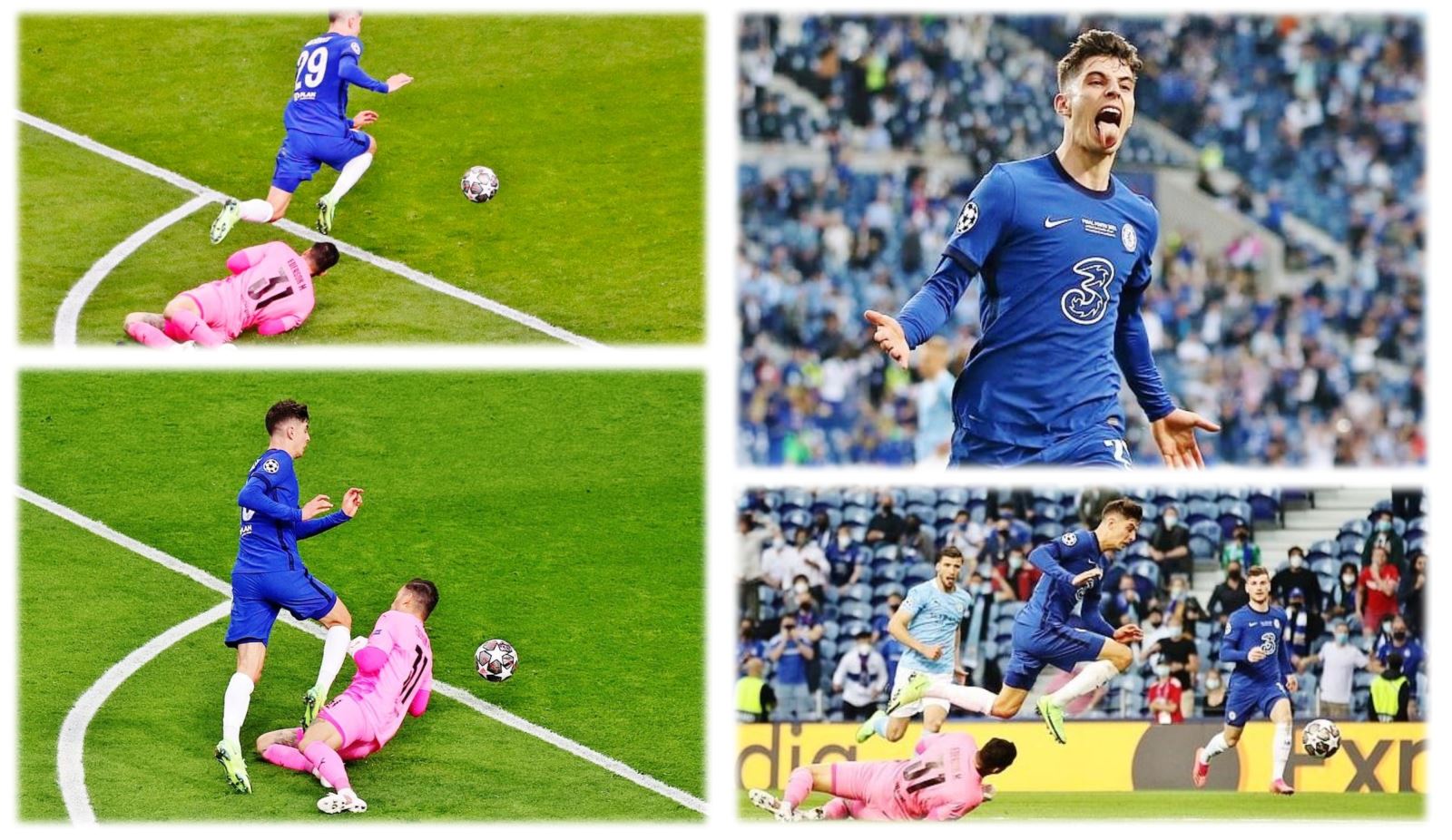 Nỗ lực của Kai Havertz đã làm nên bàn thắng duy nhất cho Chelsea vào lưới Manchester City.