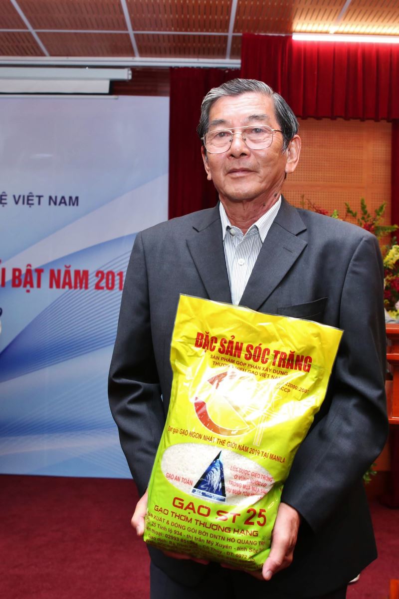 ST25 tổng hợp nhiều nguồn gene quý của gạo Việt.