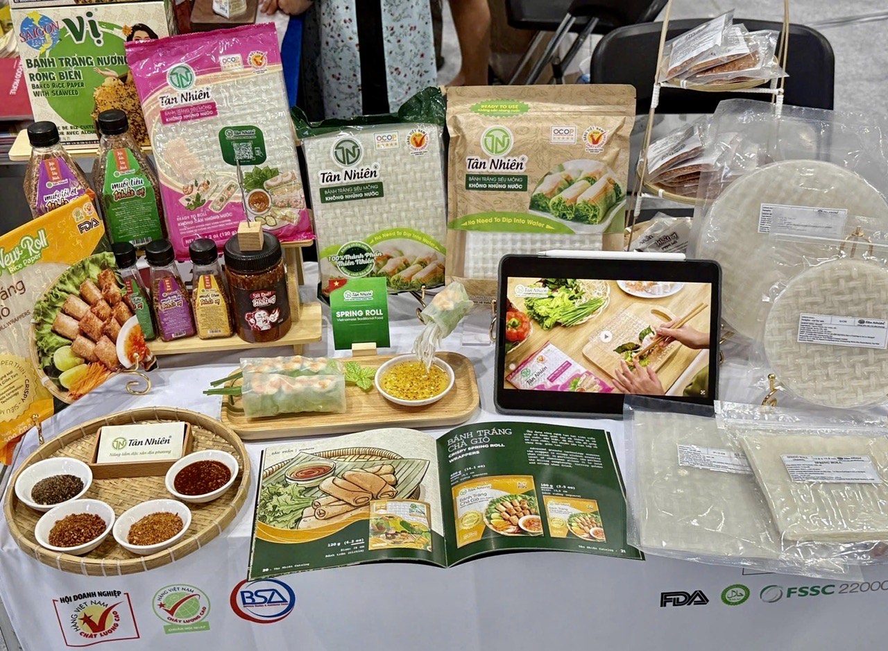 Bánh tráng không nhúng nước chuẩn xuất khẩu nâng tầm đặc sản Việt