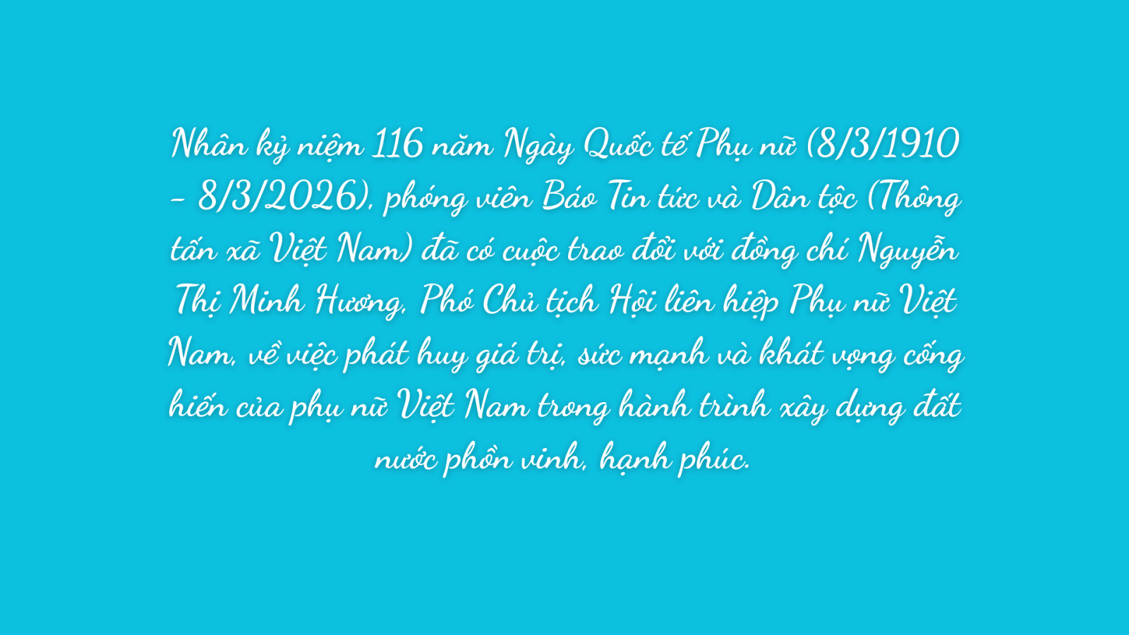 Phụ nữ Việt Nam: Kiến tạo hạnh phúc, góp sức dựng xây đất nước phồn vinh ảnh 1