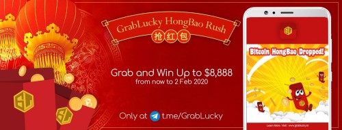 GrabLucky thực hiện chuyển bao lì xì kỹ thuật số cho các thành viên mạng Telegram ảnh 1