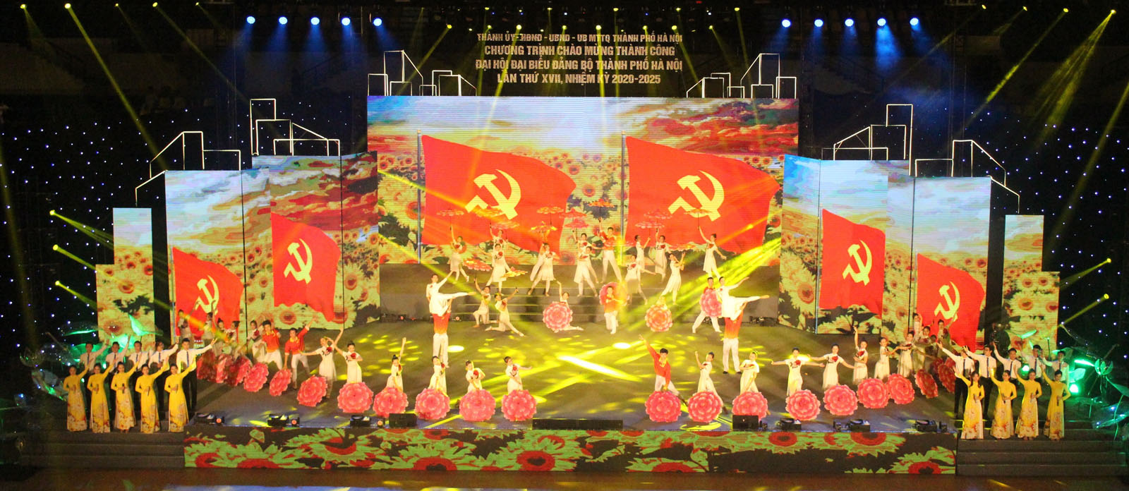 Chương trình Nghệ thuật chào mừng thành công Đại hội đại biểu lần thứ XVII, Đảng bộ thành phố Hà Nội nhiệm kỳ 2020 - 2025.