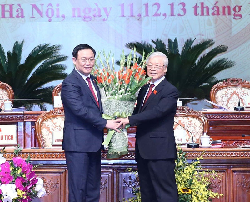 Tổng Bí thư, Chủ tịch nước Nguyễn Phú Trọng dự và phát biểu chỉ đạo Đại hội đại biểu Đảng bộ thành phố Hà Nội lần thứ XVII, nhiệm kỳ 2020-2025.
