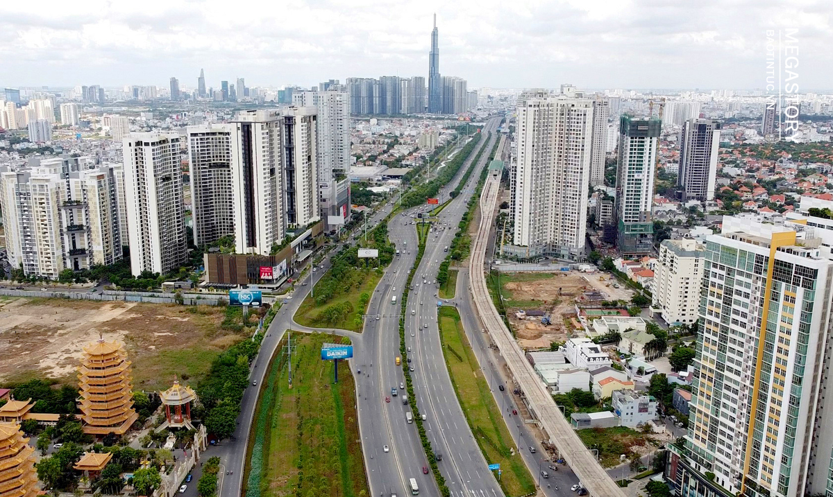 Một góc Thành phố Hồ Chí Minh.