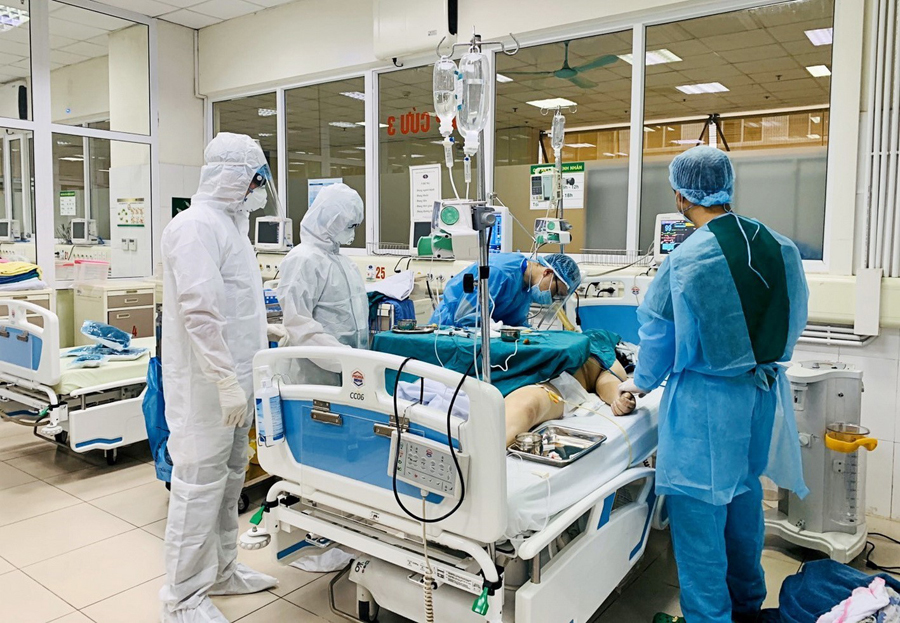 Đợt dịch thứ nhất, Bệnh viện Bệnh Nhiệt đới Trung ương đã tiếp nhận và điều trị 170 bệnh nhân dương tính với SARS-COV-2.