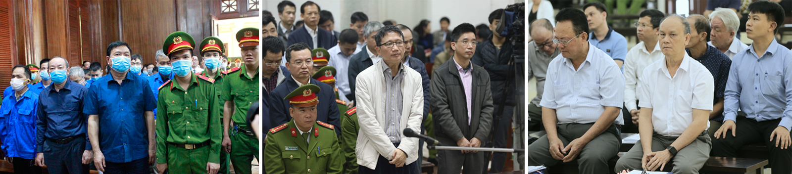 Xét xử các vụ “đại án” liên quan đến sai phạm của một số cán bộ cấp cao.