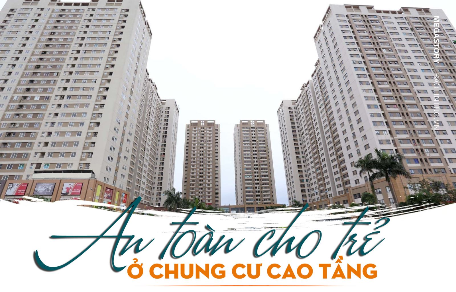 An toàn cho trẻ ở chung cư cao tầng