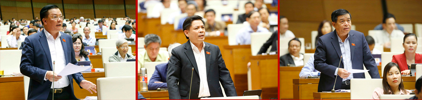Các Bộ trưởng trả lời chất vấn của đại biểu Quốc hội tại Kỳ họp thứ 10, Quốc hội khóa XIV.