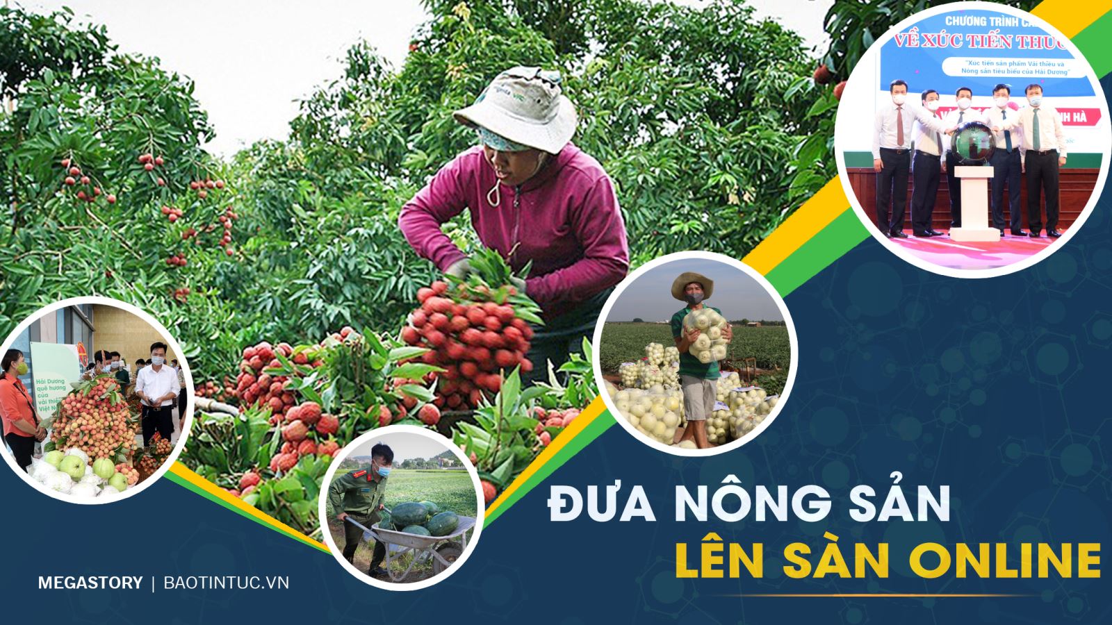 Đưa nông sản lên sàn online
