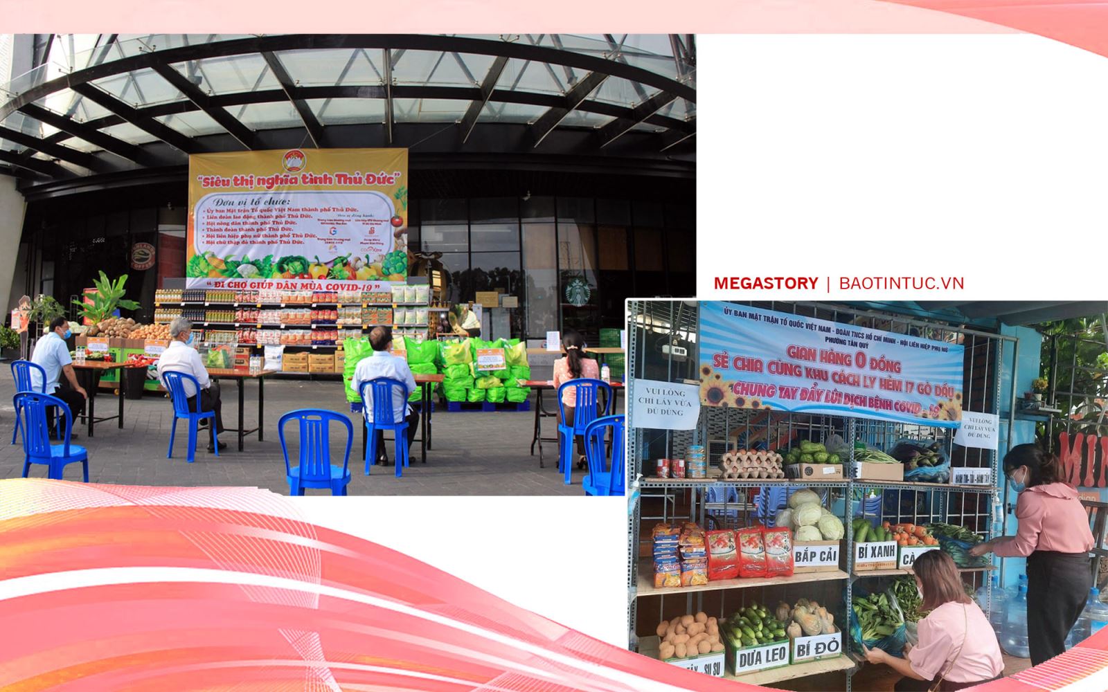 Các hoạt động hỗ trợ người dân trong mùa dịch COVID-19 tại TP Hồ Chí Minh.