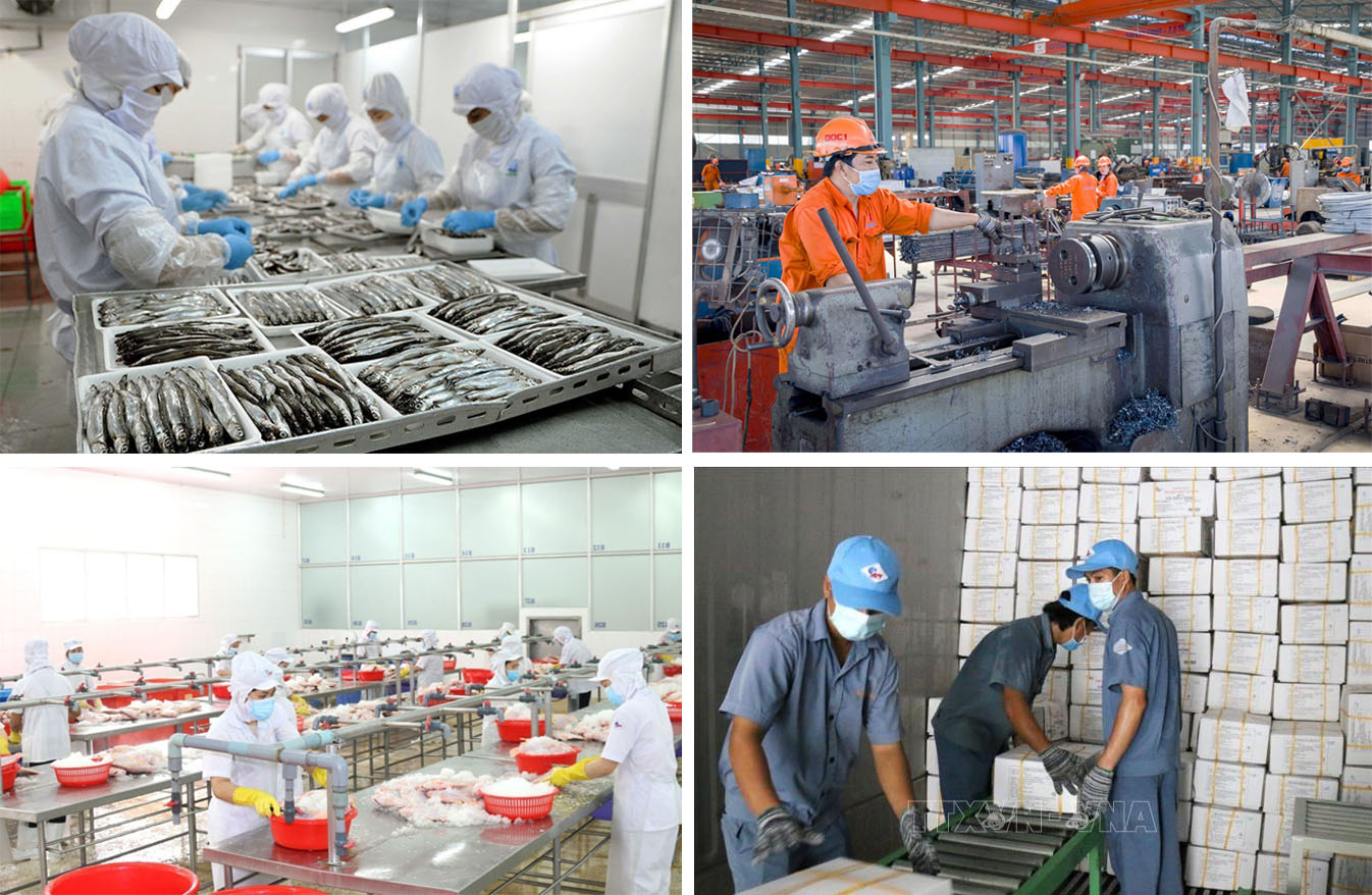 Các doanh nghiệp tại TP Hồ Chí Minh nỗ lực duy trì sản xuất trong điều kiện dịch bệnh diễn biến phức tạp.