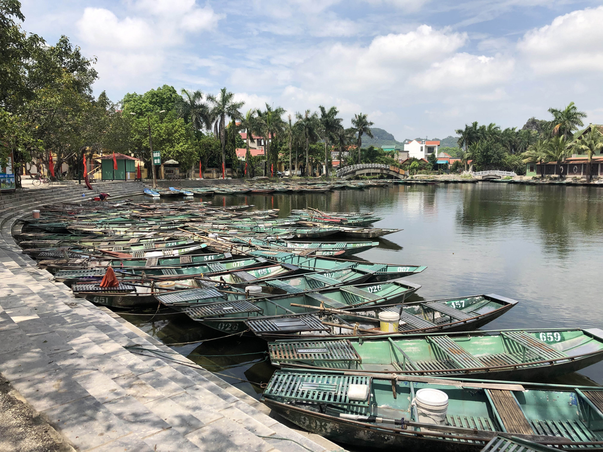 Khu du lịch Tam Cốc - Bích Động (Ninh Bình) tạm dừng đón khách từ ngày 7/5.