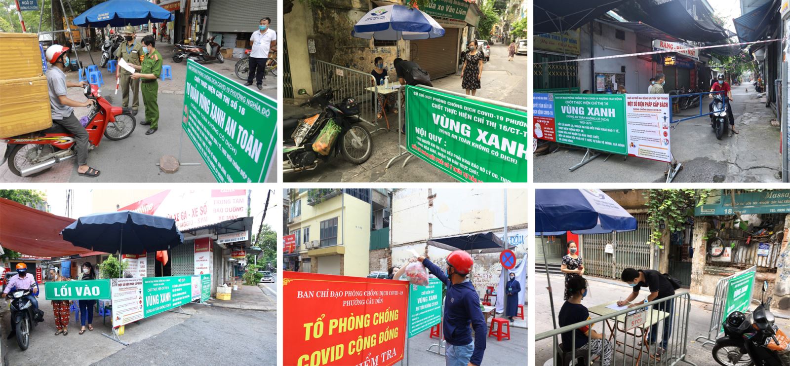 Các địa phương thiết lập “vùng xanh” tạo lá chắn trong phòng, chống dịch COVID-19.