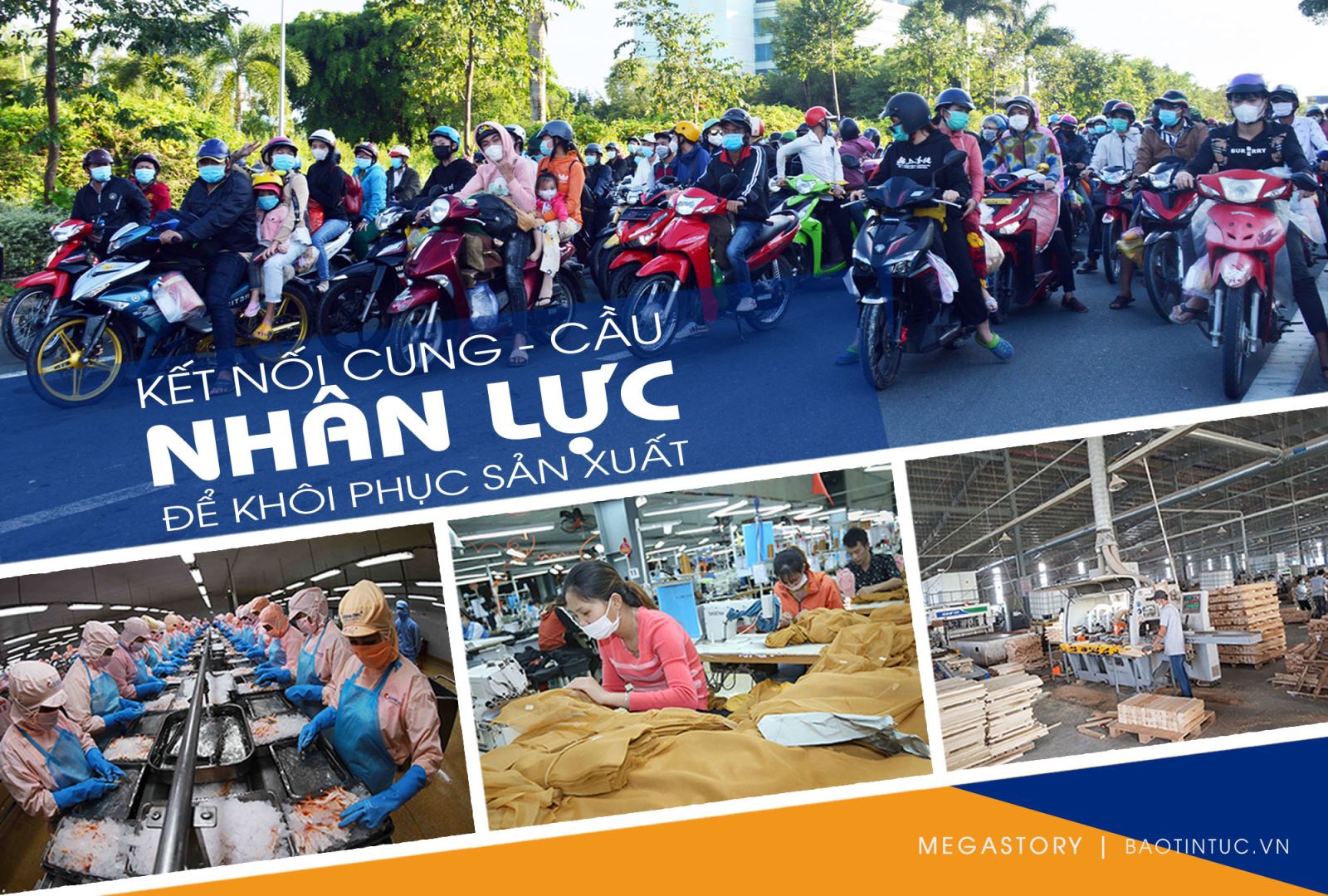 Kết nối cung - cầu nhân lực để khôi phục sản xuất