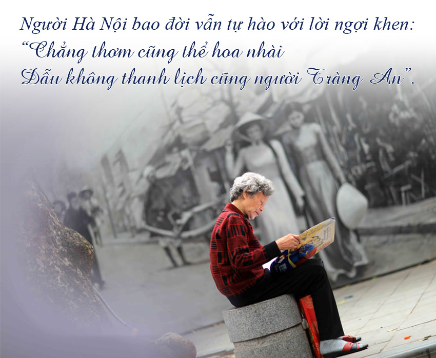 Thói quen đọc báo sớm của người Hà Nội.