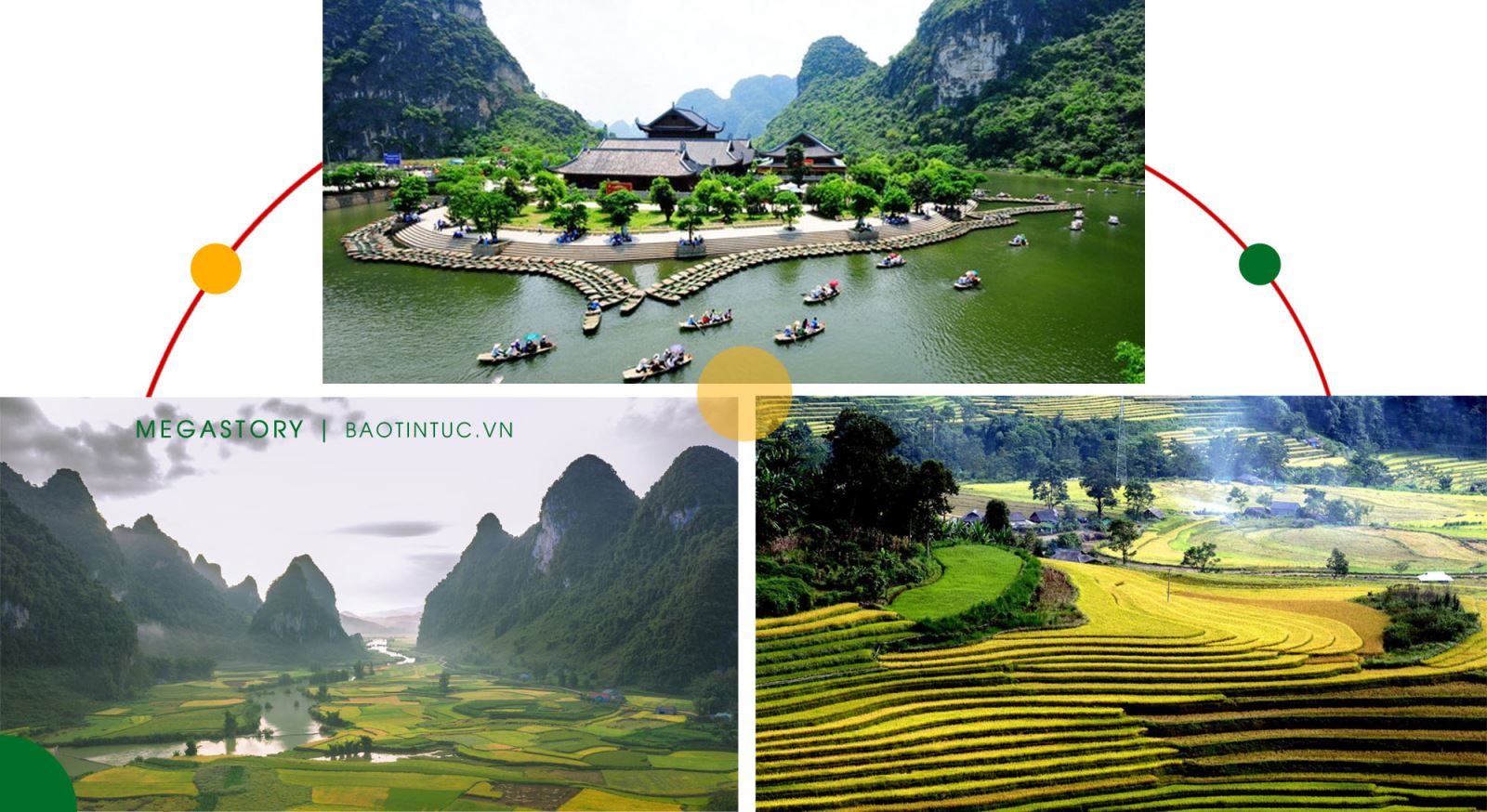 Những điểm đến hấp dẫn đối với du khách trong và ngoài nước
