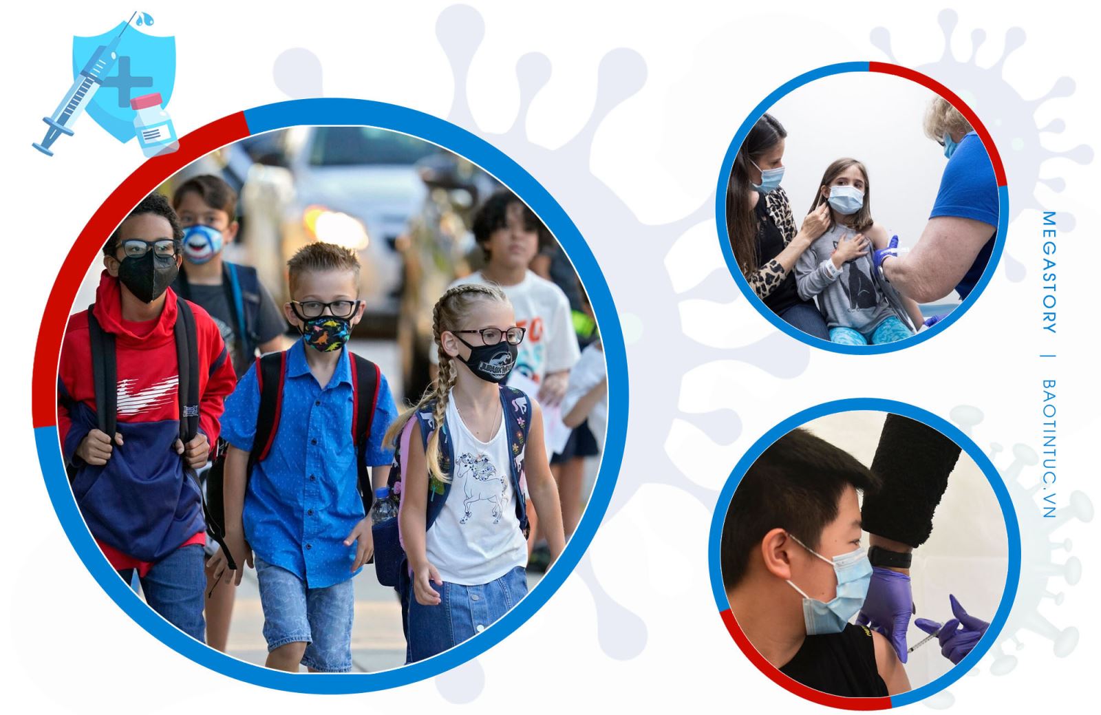 Mỹ triển khai tiêm vaccine ngừa COVID-19 của hãng Pfizer-BioNTech cho các em nhỏ.