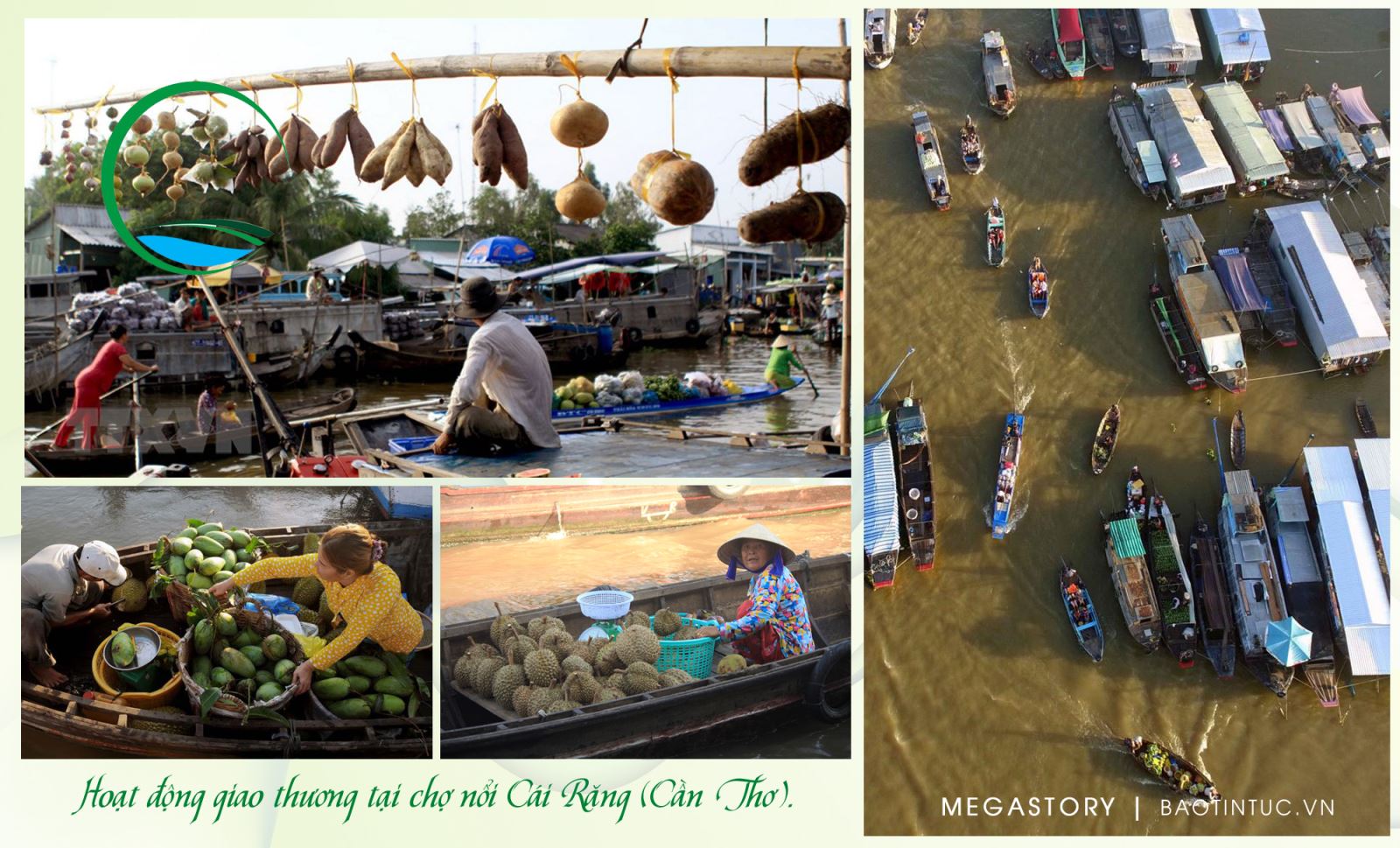 Mênh mang chợ nổi ảnh 10