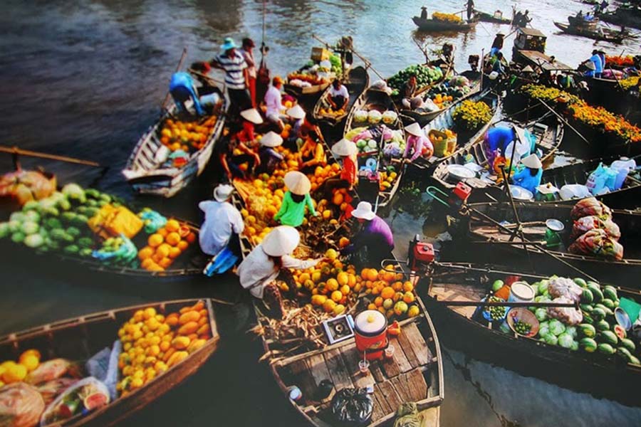 Văn hóa chợ nổi Cái Răng đã trở thành di sản văn hóa phi vật thể quốc gia.