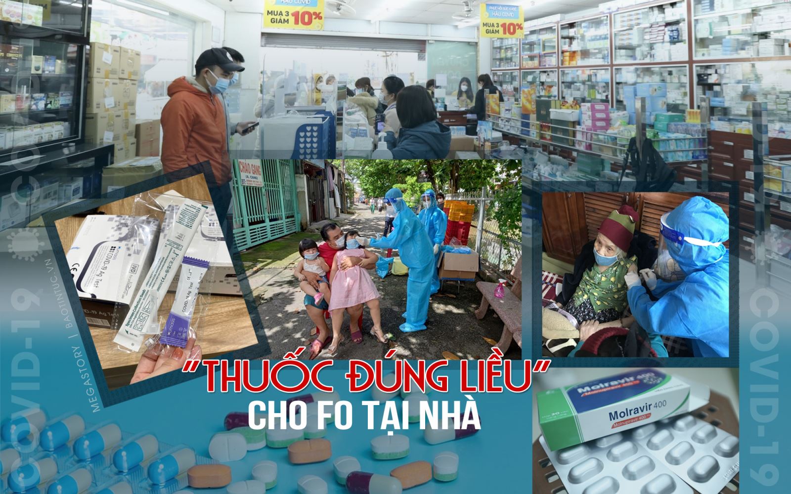'Thuốc đúng liều' cho F0 tại nhà