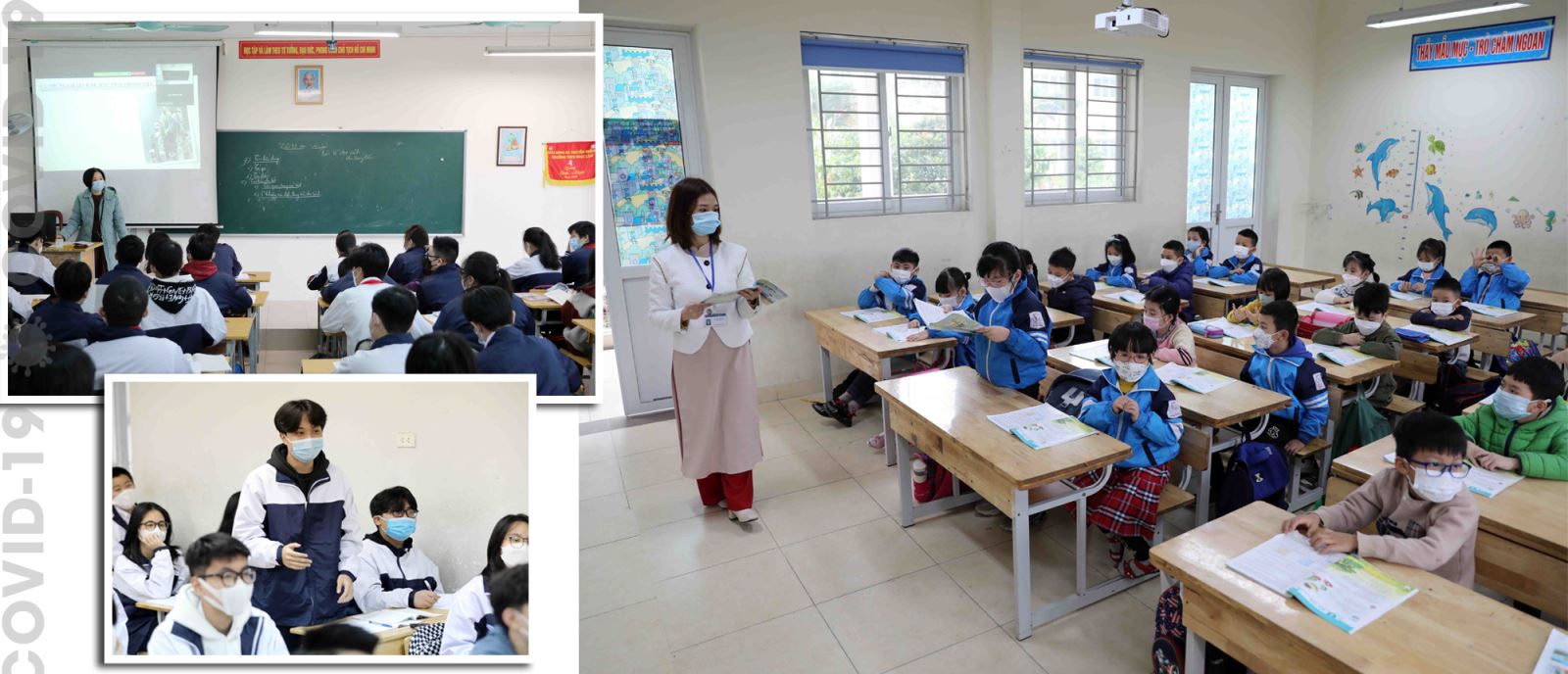 Dạy học linh hoạt, đảm bảo an toàn cho học sinh.