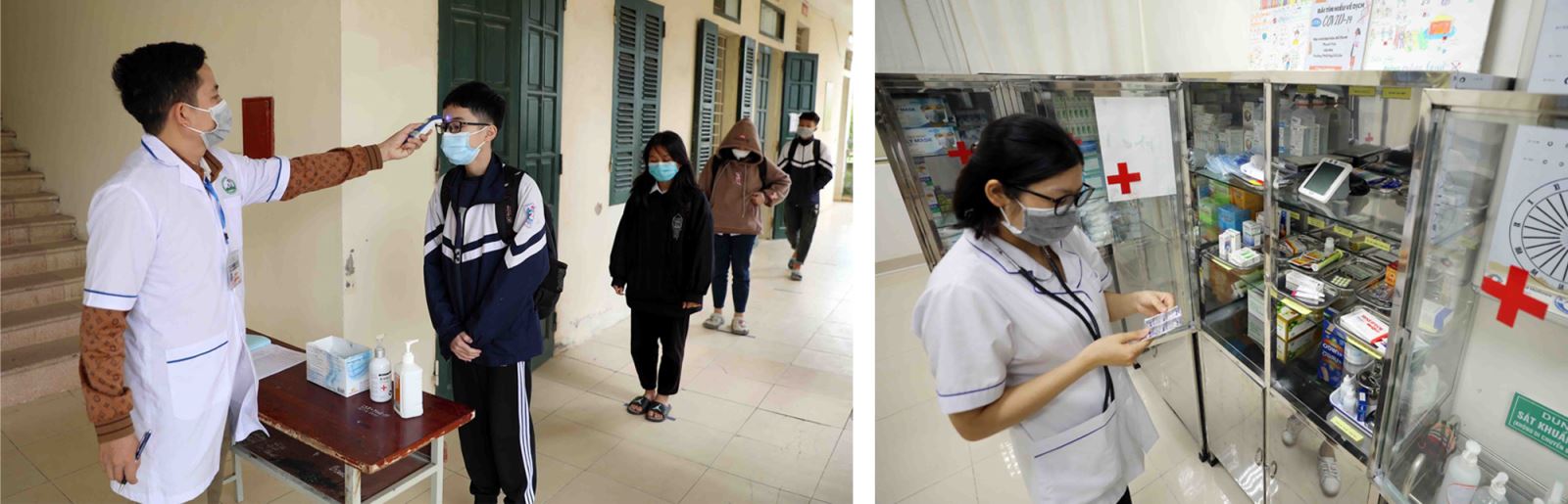 Nhân viên y tế học đường góp phần không nhỏ vào bảng thành tích của mỗi nhà trường nói riêng và ngành giáo dục nói chung.