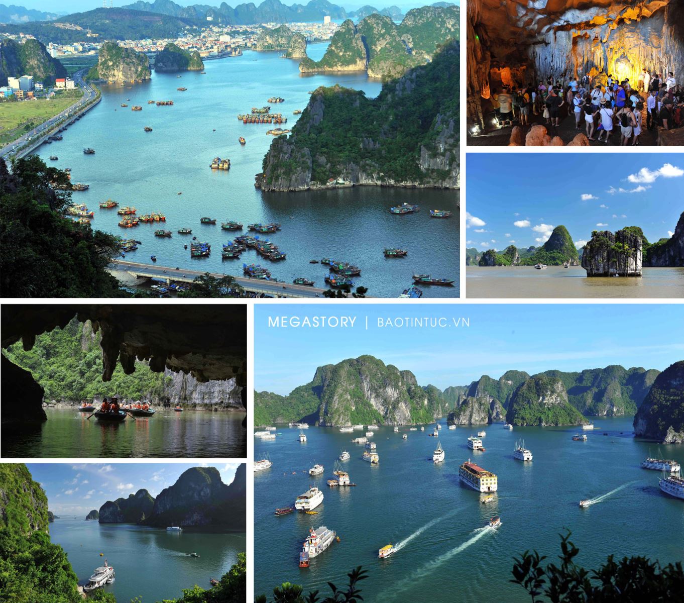 Vịnh Hạ Long đã được UNESCO xếp hạng là Di sản thiên nhiên Thế giới.