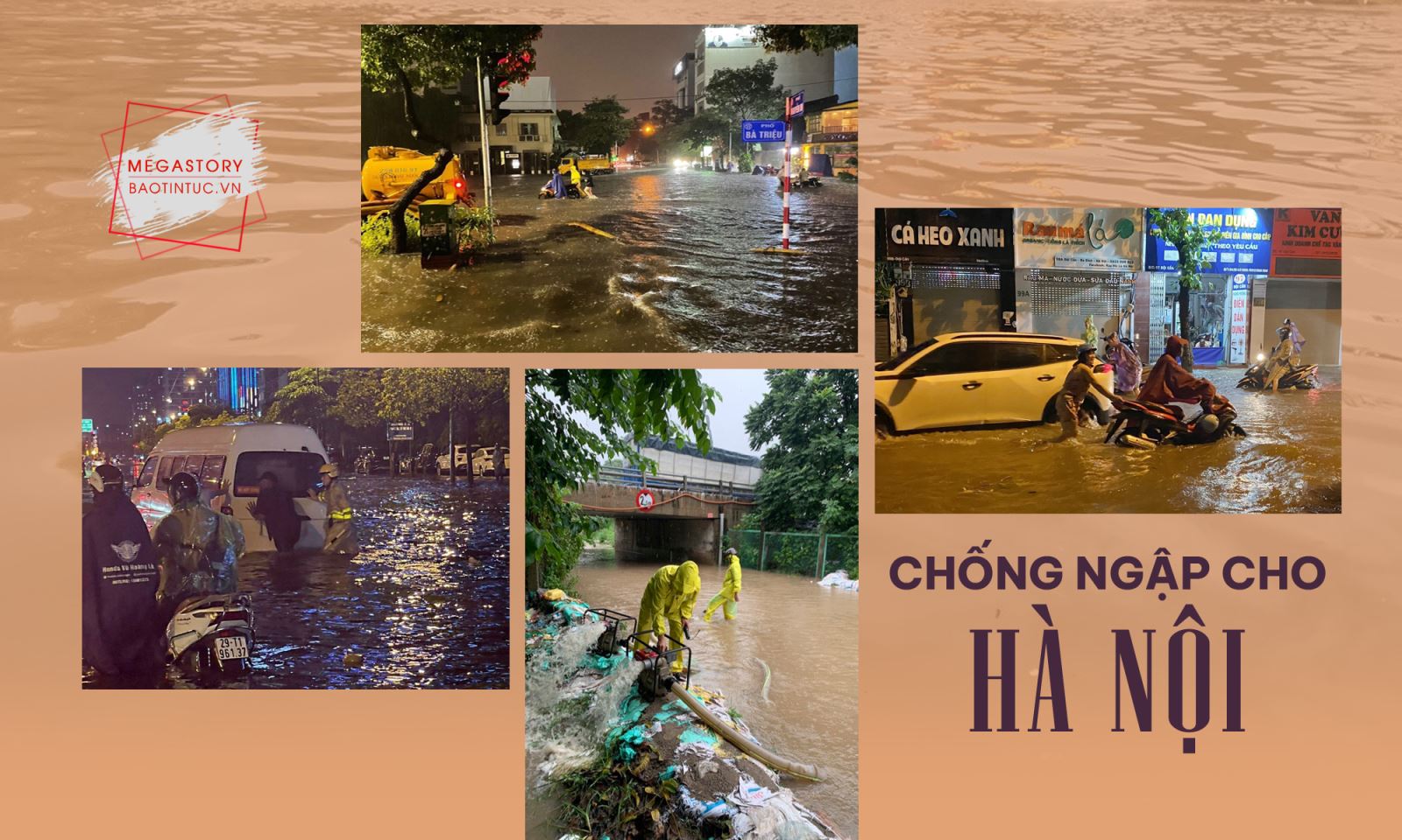 Chống ngập cho Hà Nội