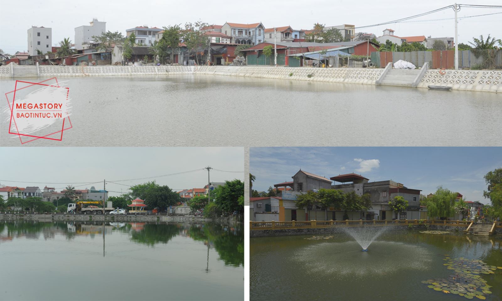 “Hồi sinh” các ao hồ sẽ giúp làm mát không khí, lọc bụi, giảm tiếng ồn, tăng khả năng tiêu thoát, điều hòa nước mưa của đô thị.