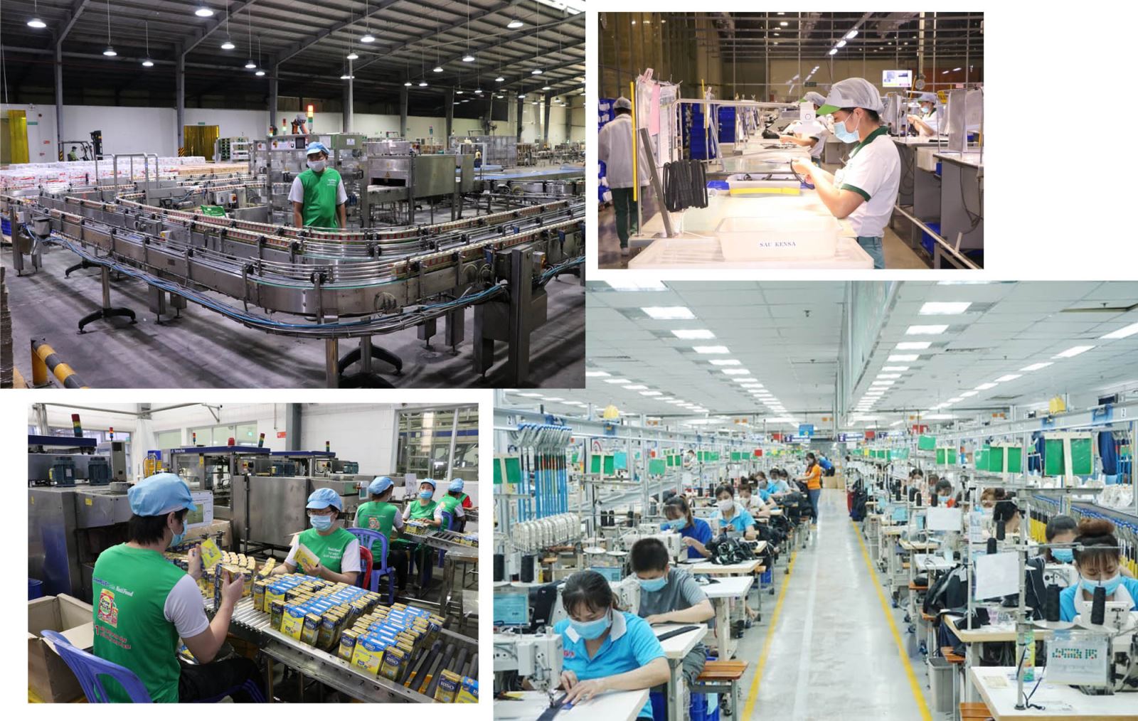 Tại Bình Dương, một số ngành sản xuất công nghiệp chủ lực của tỉnh có nhu cầu tuyển dụng lao động số lượng lớn.