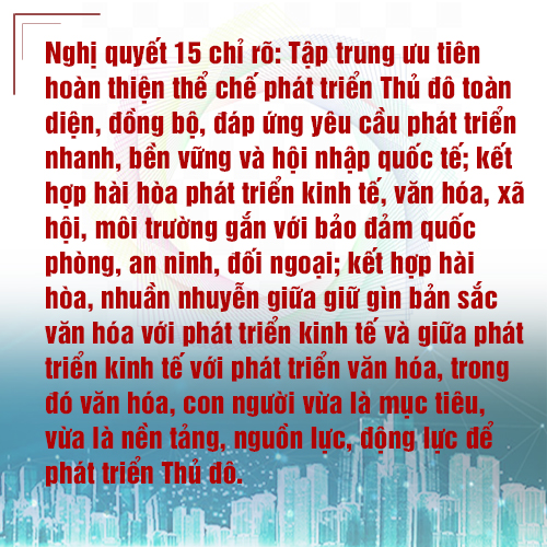 Hiện thực hoá Thủ đô văn minh, hiện đại ảnh 12
