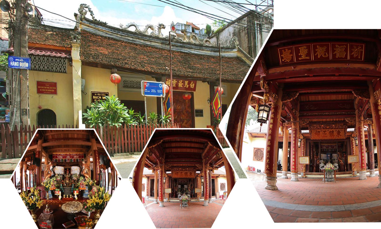 Đền Bạch Mã là một trong tứ trấn của Thăng Long - Hà Nội, hiện tọa lạc trên địa bàn phường Hàng Buồm, quận Hoàn Kiếm (Hà Nội).