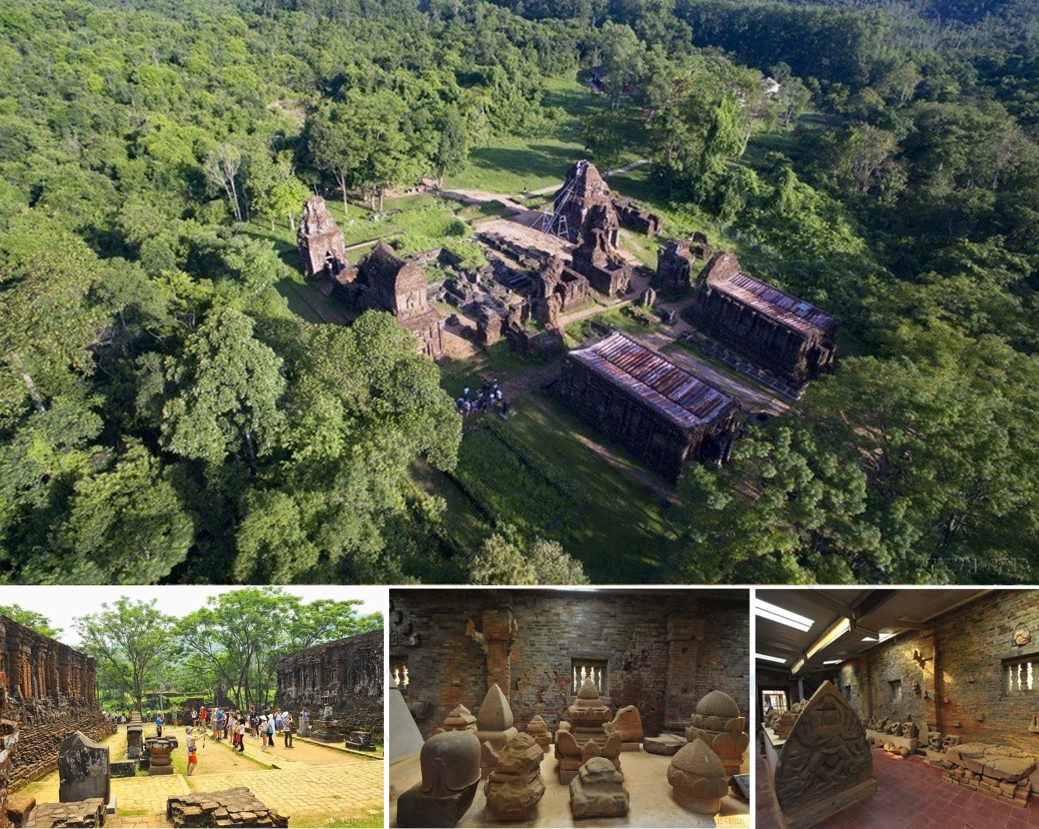 Khu di tích đền tháp Mỹ Sơn thuộc xã Duy Phú, huyện Duy Xuyên (tỉnh Quảng Nam) được UNESCO công nhận là Di sản Văn hóa Thế giới vào tháng 12/1999.