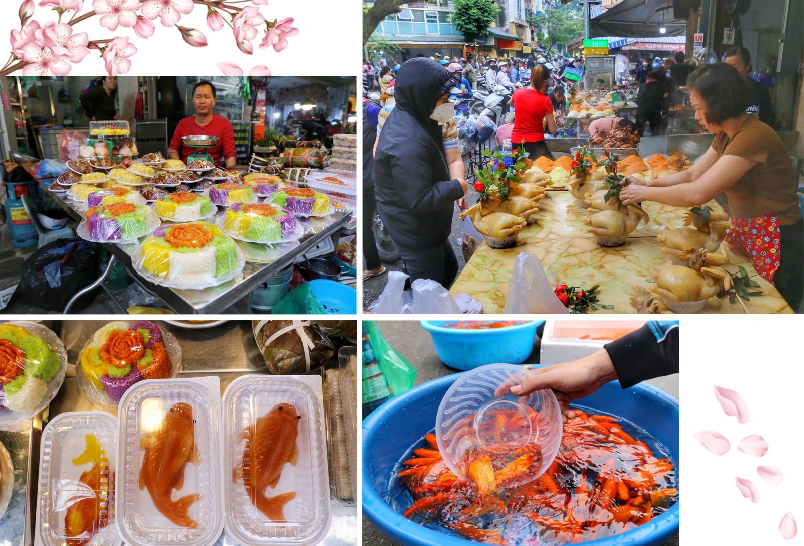 Người dân Hà Nội sắm sửa đồ cúng chuẩn bị cho lễ tiễn ông Công, ông Táo về trời.