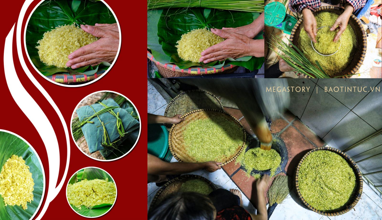 Cốm làng Vòng - một đặc sản nổi tiếng của Hà Nội.