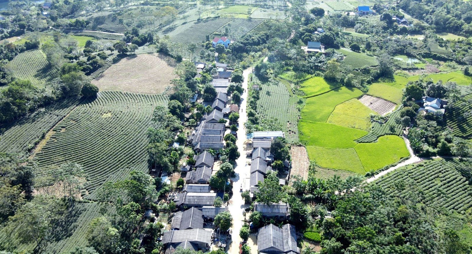 Khu tái định cư thôn Mỹ Hoa, xã Mỹ Bằng, huyện Yên Sơn.
