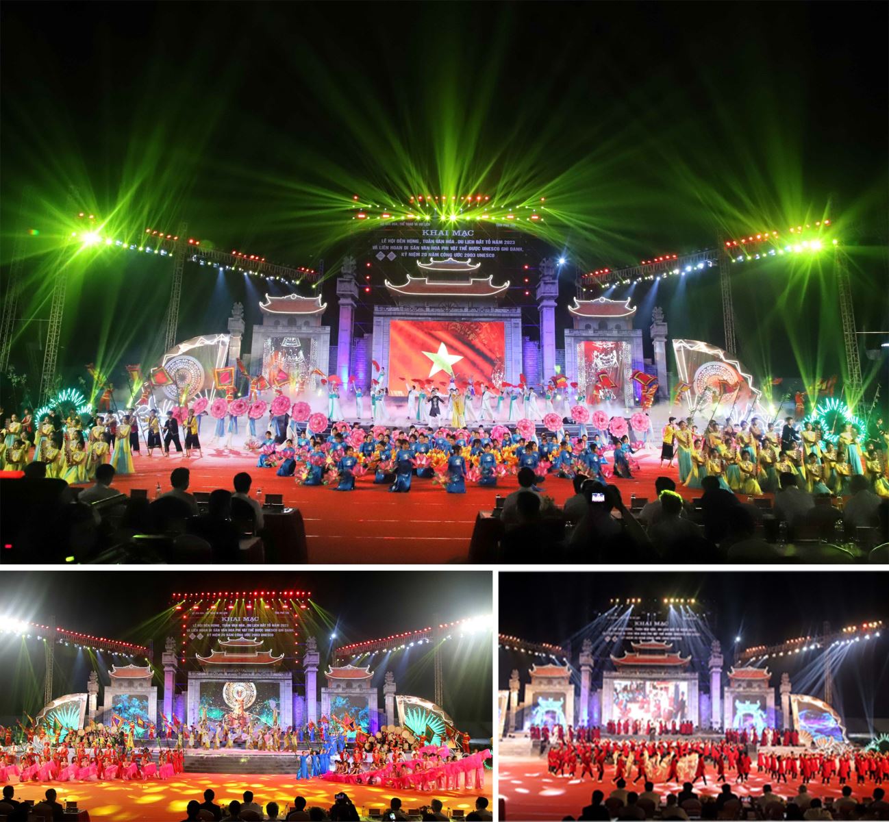 Khai mạc Lễ hội Đền Hùng và kỷ niệm 20 năm Công ước 2003 của UNESCO.