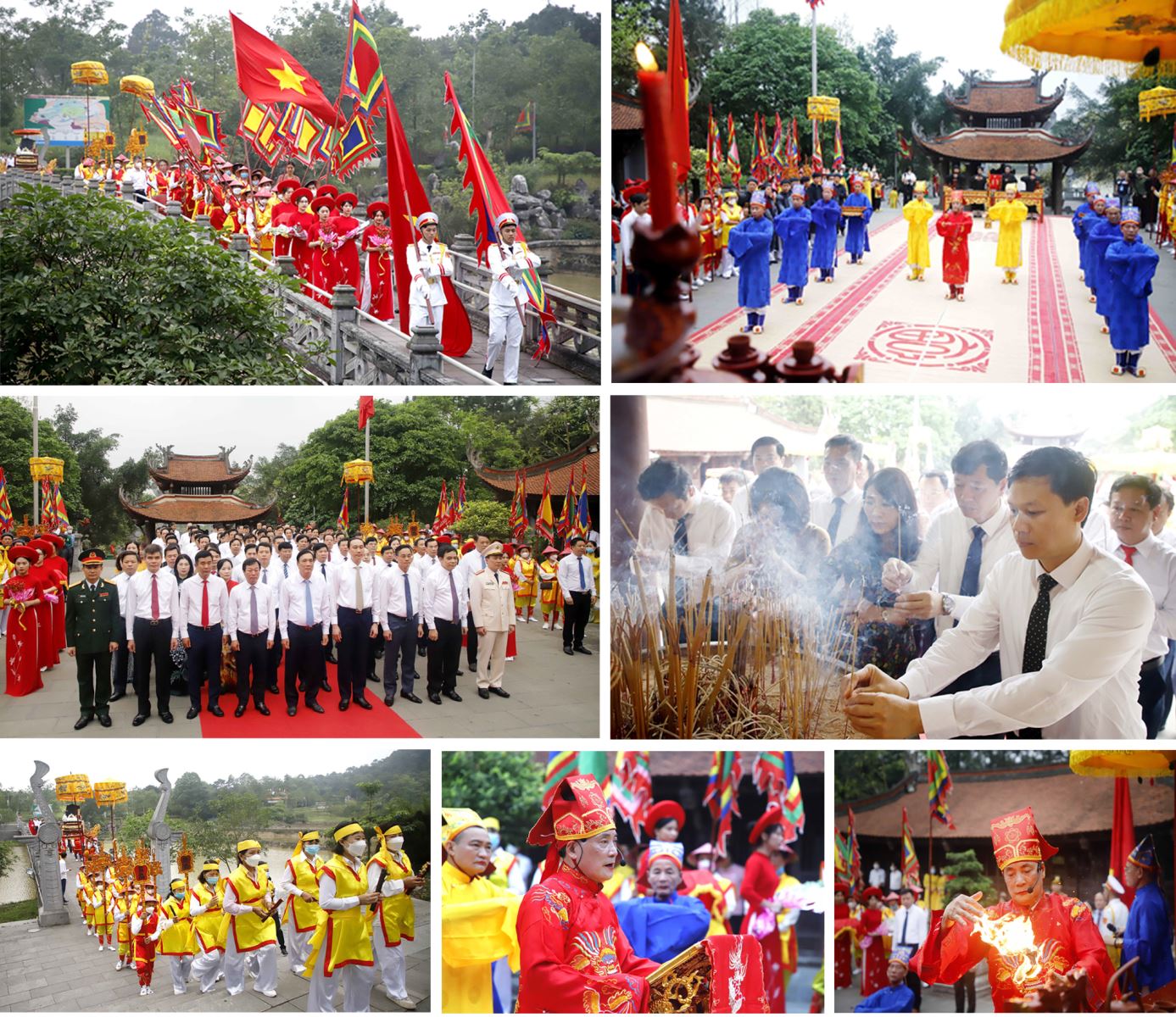 Sáng 25/4/2023 (tức mùng 6/3 năm Quý Mão), tỉnh Phú Thọ thành kính tổ chức Lễ giỗ Đức Quốc Tổ Lạc Long Quân.
