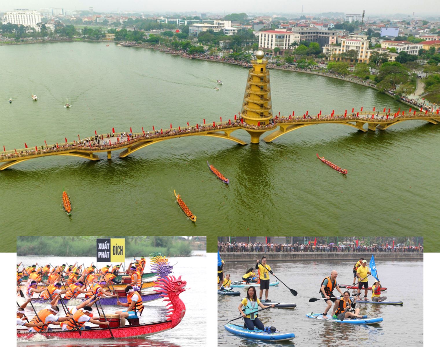 Hoạt động thể thao được tổ chức nhân dịp Giỗ Tổ Hùng Vương.
