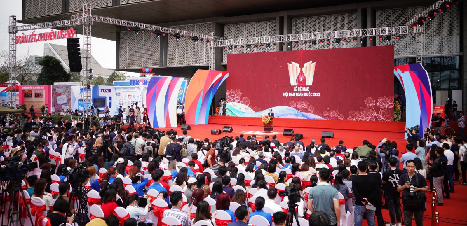 Lễ bế mạc Hội Báo toàn quốc 2023.
