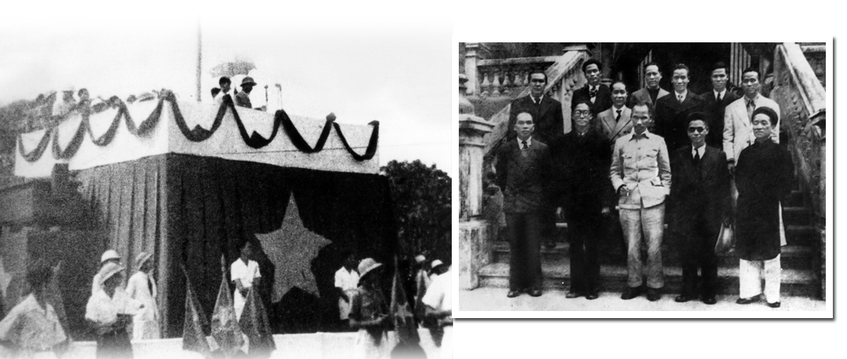 Sáng 2/9/1945, tại Quảng trường Ba Đình lịch sử, Chủ tịch Hồ Chí Minh đọc Tuyên ngôn Độc lập, khai sinh nước Việt Nam Dân chủ Cộng hòa. Sáng 3/9/1945, Chủ tịch Hồ Chí Minh và các thành viên Hội đồng Chính phủ lâm thời nước Việt Nam Dân chủ Cộng hòa ra mắt, họp phiên đầu tiên. Tại phiên họp này, Chủ tịch Hồ Chí Minh đã đặt vấn đề về sự cần thiết phải có một bản Hiến pháp dân chủ cho nước Việt Nam.