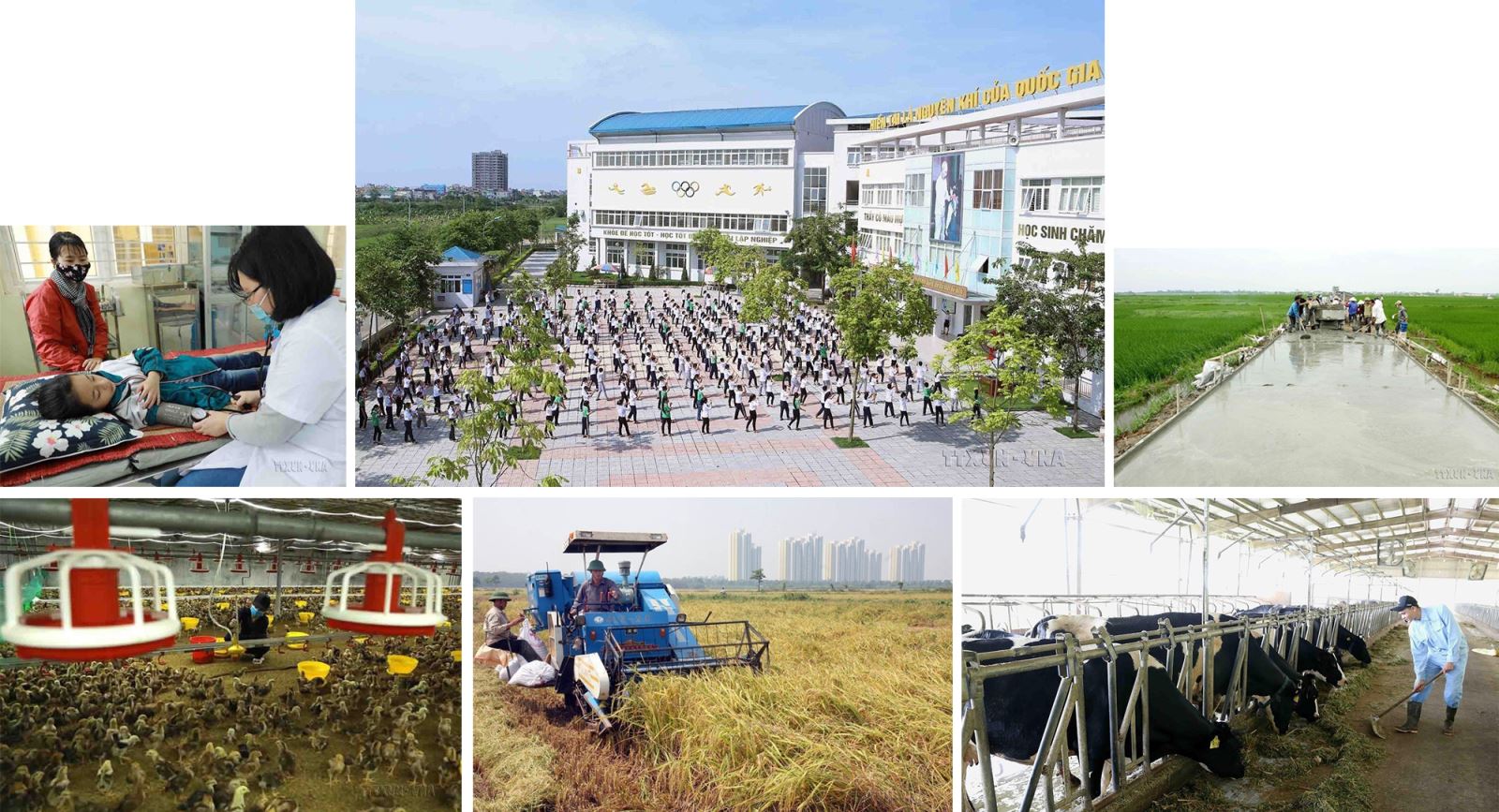 Diện mạo nông thôn Hà Nội đổi thay rõ rệt.