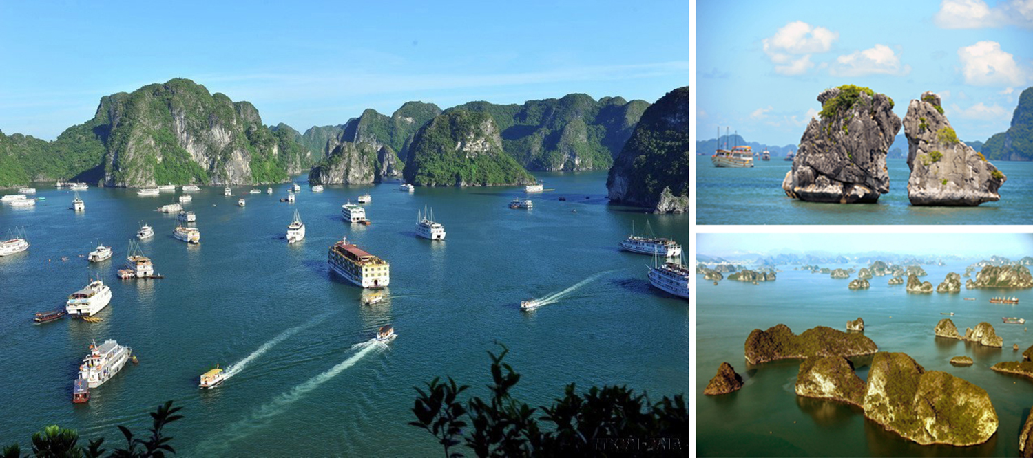 Vịnh Hạ Long luôn là điểm đến cuốn hút du khách trong và ngoài nước.